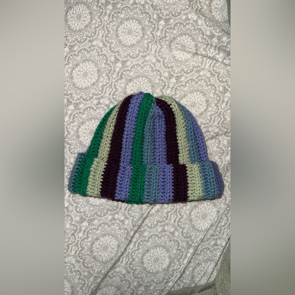 Scrap Crochet Beanie